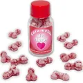 12 Penisförmige Liebesbonbons Erdbeere/Kirsche von Diablo Picante