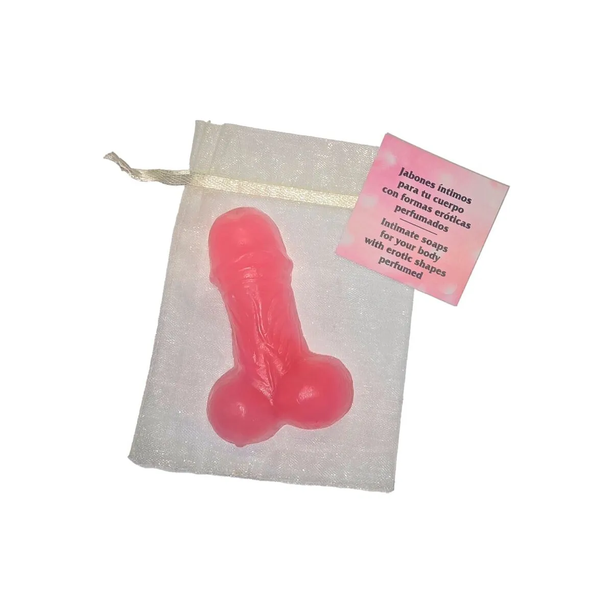 Parfümierte Seife In Penisform, Rosa von Diablo Picante | Fesselliebe.de