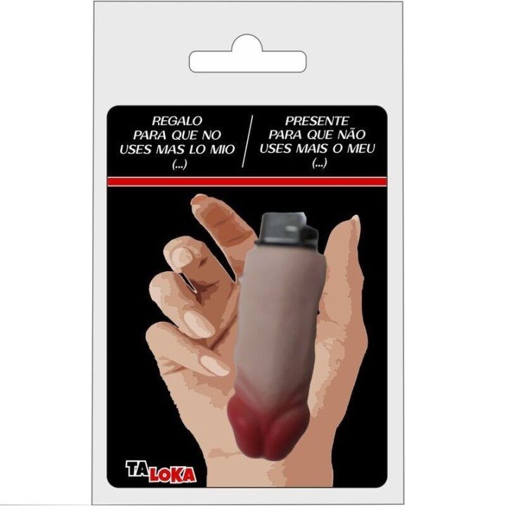Fantastisches Feuerzeug In Form eines Fleischfarbenen Penis von Taloka | Fesselliebe.de