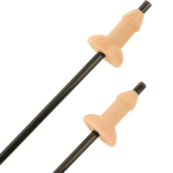 Tasche mit 10 natürlichen Penis-Strohhalmen von Diablo Picante | Fesselliebe.de