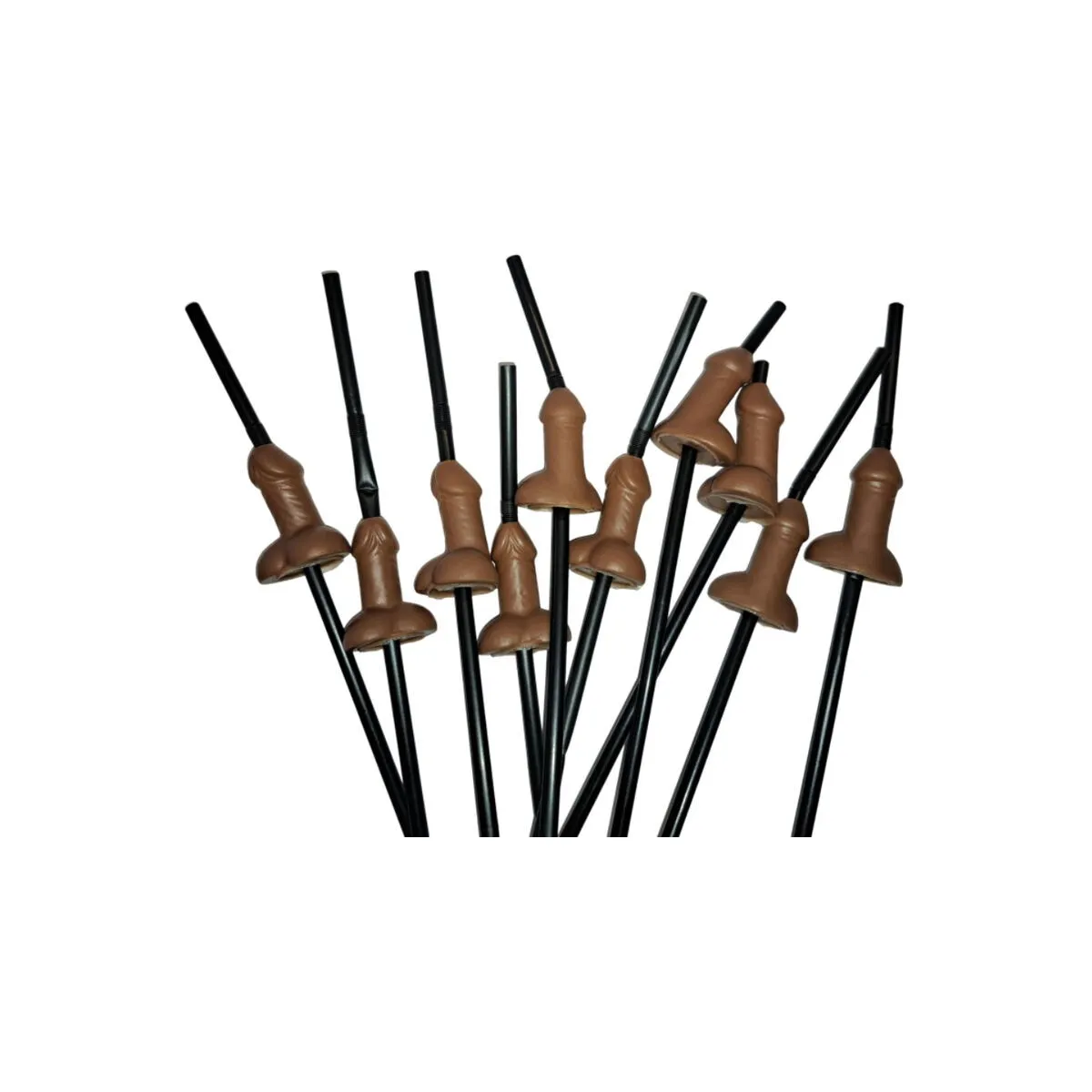 Tasche mit 10 natürlichen Strohhalmen für Grosse Penis von Diablo Picante | Fesselliebe.de