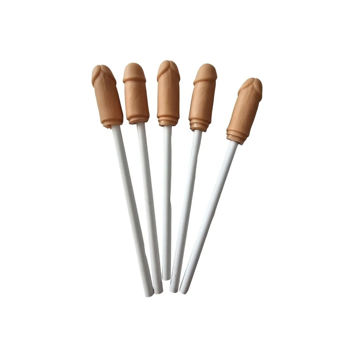 5 Bleistifte mit natürlicher Penisspitze von Diablo Picante | Fesselliebe.de