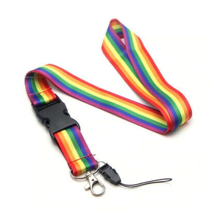 Lgbt-Flaggen-Schlüsselband von Pride | Fesselliebe.de