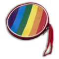 Lgbt-Flagge Runde Geldbörse von Pride