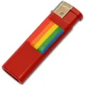 Feuerzeug Farbe mit Lgbt Flagge von Pride
