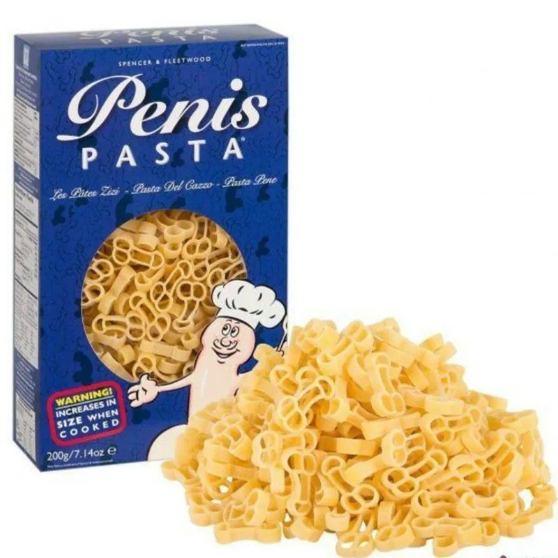 Penisförmige Pasta 200 Gr von Spencer & Fletwood | Fesselliebe.de