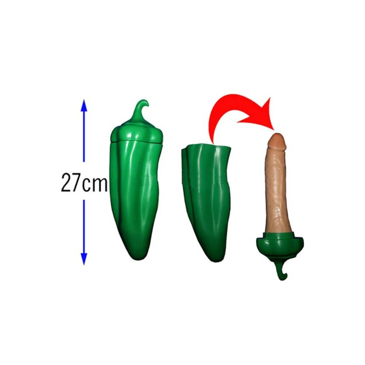 Grüner Penispfeffer von Diablo Picante | Fesselliebe.de