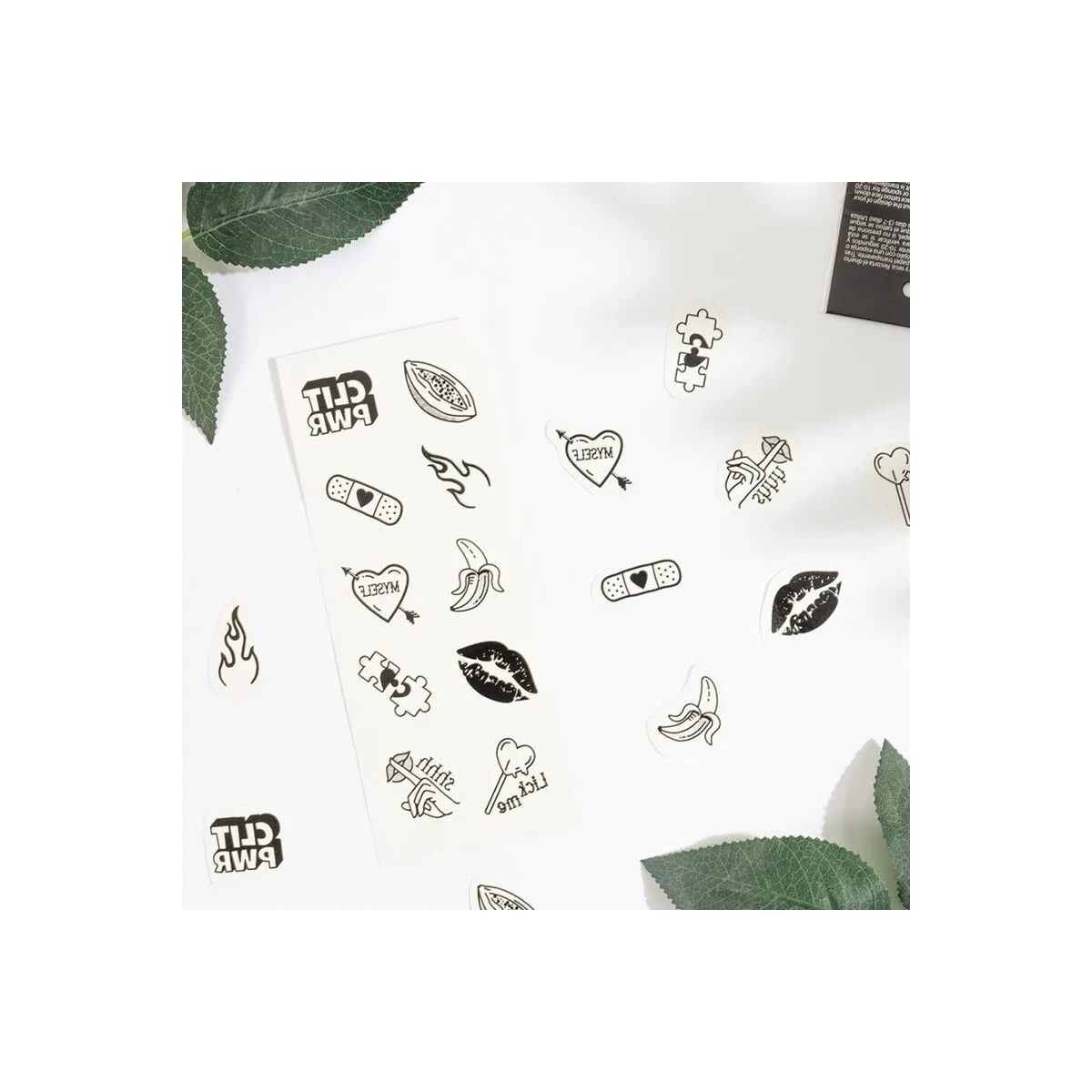 Set mit 10 Temporren Tattoos aus der Candy Collection von Secretplay | Fesselliebe.de