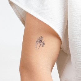 Set mit 10 Temporren Tattoos der Kinky Collection von Secretplay | Fesselliebe.de
