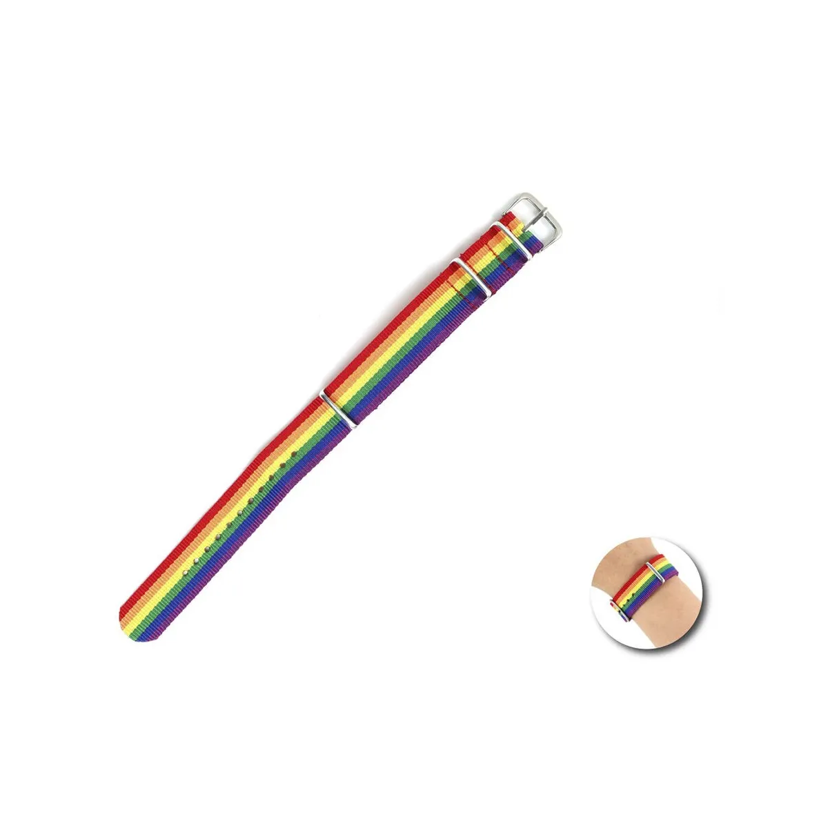 Regenbogenflaggenarmband von Pride | Fesselliebe.de