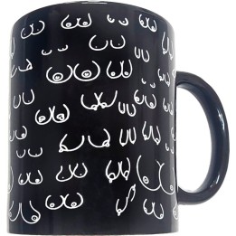 Tittenbecher Schwarz 370 ml von Diablo Picante | Fesselliebe.de