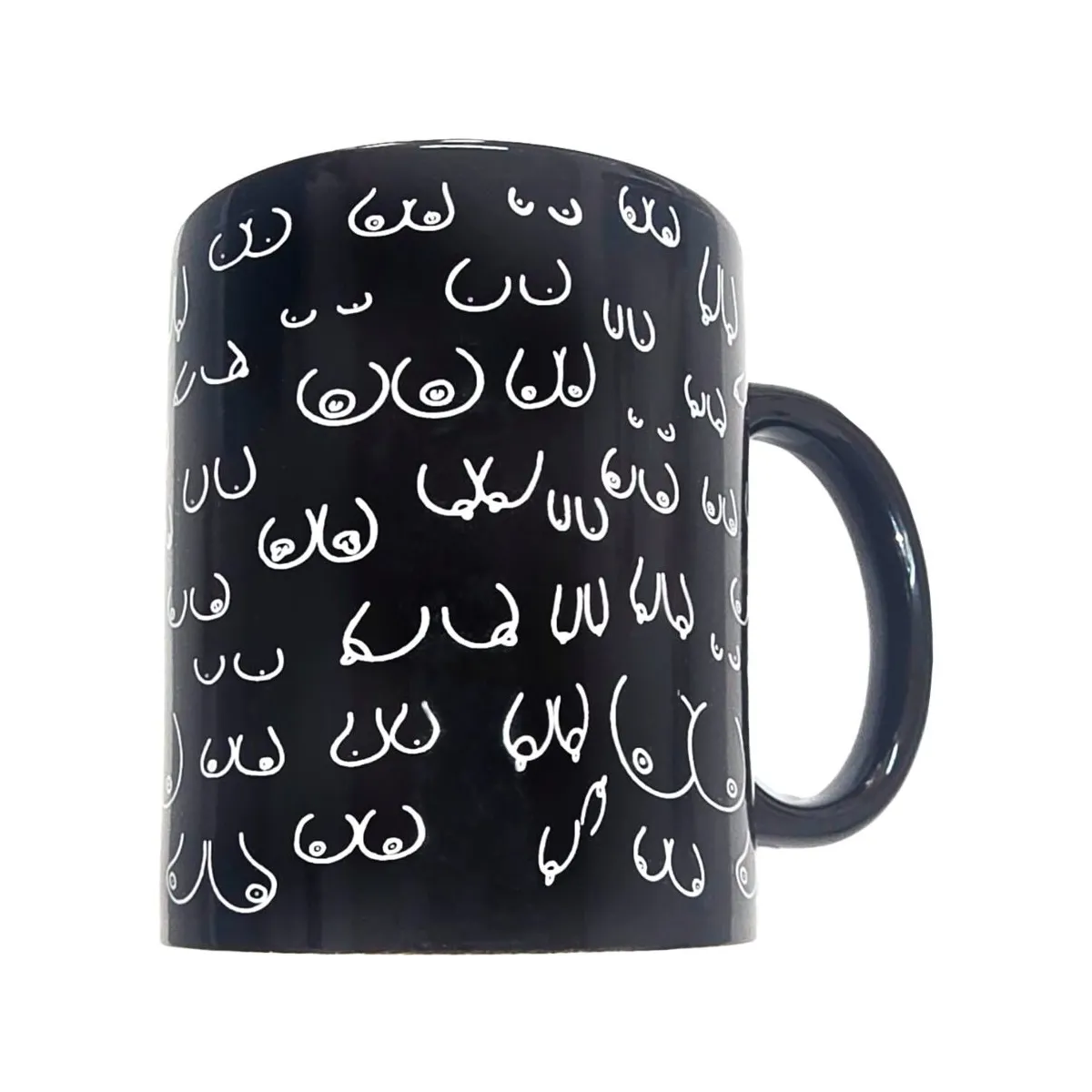 Tittenbecher Schwarz 370 ml von Diablo Picante | Fesselliebe.de