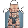 Sado-Schürze für Herren von Diablo Picante