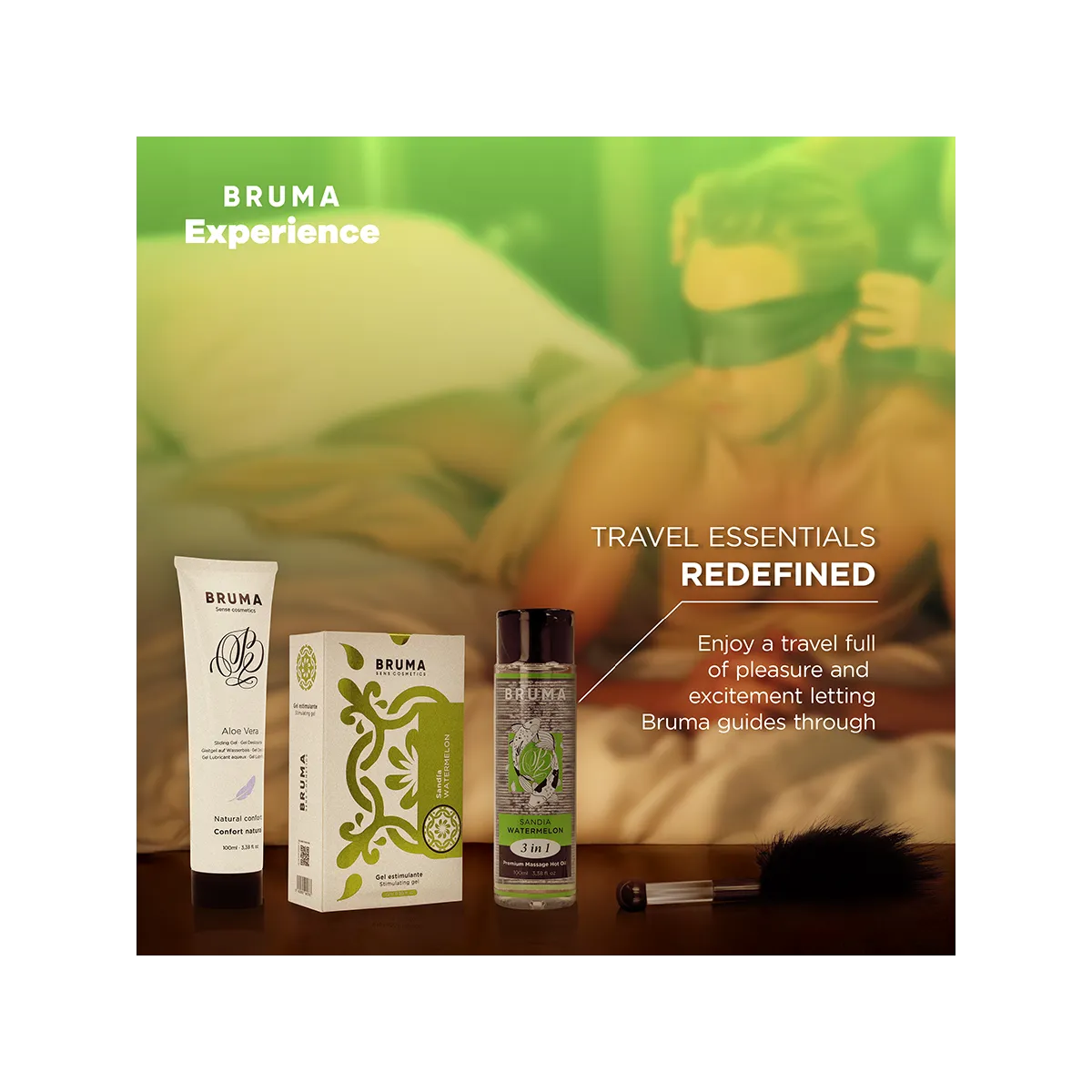 Süsse Wassermelone Temptation Kit mit Orgasmusverstärker von Bruma | Fesselliebe.de