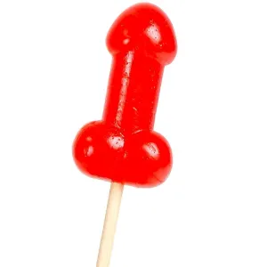 Cherry Candy Penis Lollipop mit Würzigem Hitzeeffekt von Secretplay Cosmetic | Fesselliebe.de