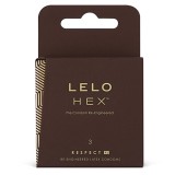 Hex Kondoms Respect XL 3 Stück von Lelo | Fesselliebe.de