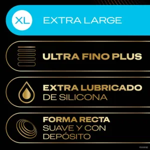 Total Connection XL Ultra Fine Plus Latexfrei 10 Stück von Durex Kondoms