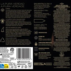 Total Connection XL Ultra Fine Plus Latexfrei 10 Stück von Durex Kondoms