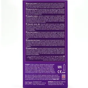 Extra Grosse Premium-Kondome Packung 16 von Skins