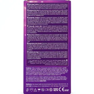 Extra Grosse Premium-Kondome Packung 8 von Skins