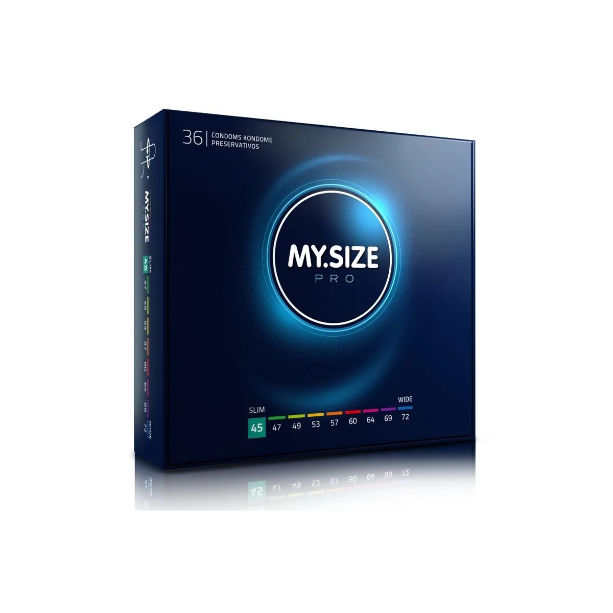 Pro Kondome 45 Mm 36 Stück von My Size Pro | Fesselliebe.de