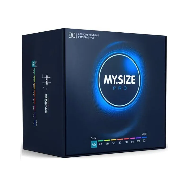 Pro Kondome 45 Mm 80 Stück von My Size Pro | Fesselliebe.de