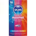 Sortierte Premium-Kondome Packung 16 von Skins