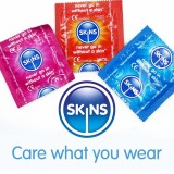 Sortierte Premium-Kondome Packung 16 von Skins | Fesselliebe.de