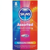 Sortierte Premium-Kondome Packung 8 von Skins | Fesselliebe.de