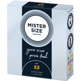 Kondomgrösse M 53 Mm (3 Stück) von Mister Size | Fesselliebe.de
