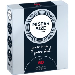 Kondomgrösse XL 60 Mm (3 Stück) von Mister Size | Fesselliebe.de