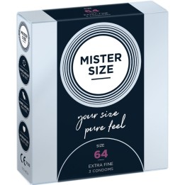 Kondome Grösse XXL 64 Mm (3 Stück) von Mister Size | Fesselliebe.de
