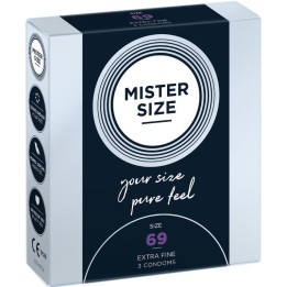 Kondome Grösse Xxxl 69 Mm (3 Stück) von Mister Size | Fesselliebe.de
