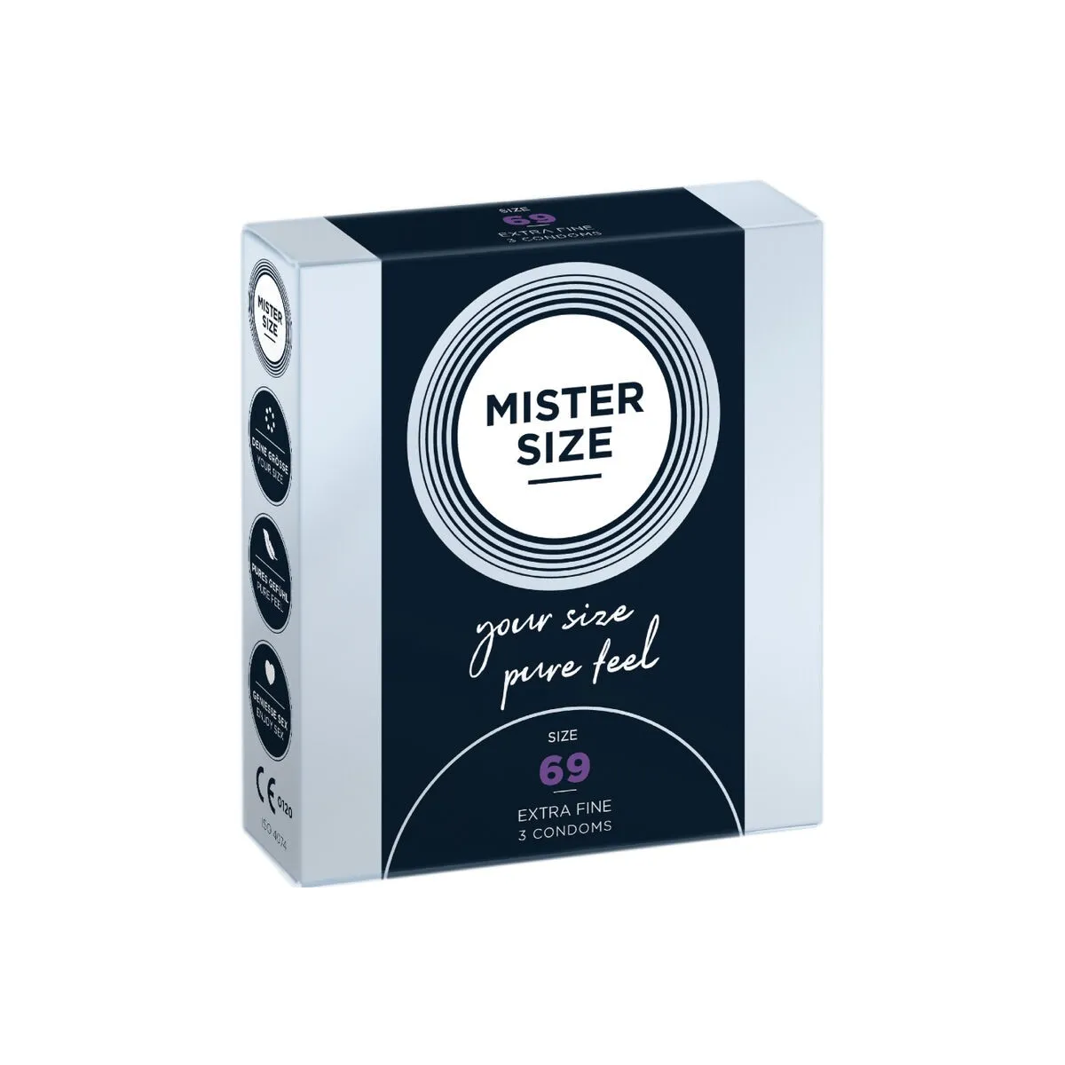 Kondome Grösse Xxxl 69 Mm (3 Stück) von Mister Size | Fesselliebe.de
