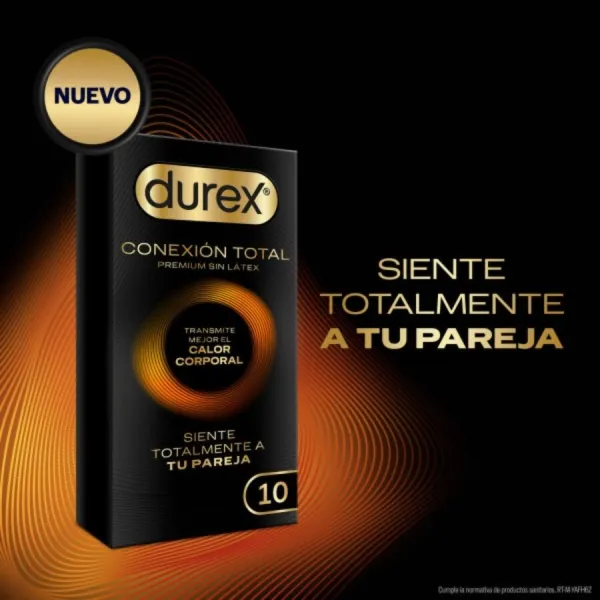 Total Connection Ultra Fine Plus Latexfrei 10 Stück von Durex Kondoms | Fesselliebe.de