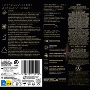 Total Connection Ultra Fine Plus Latexfrei 10 Stück von Durex Kondoms