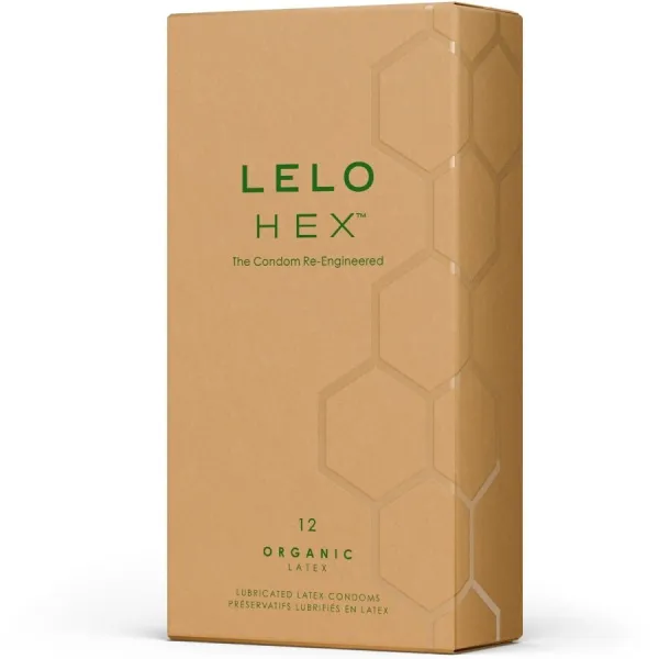 Hex Bio-Kondombox 12 Stück von Lelo | Fesselliebe.de