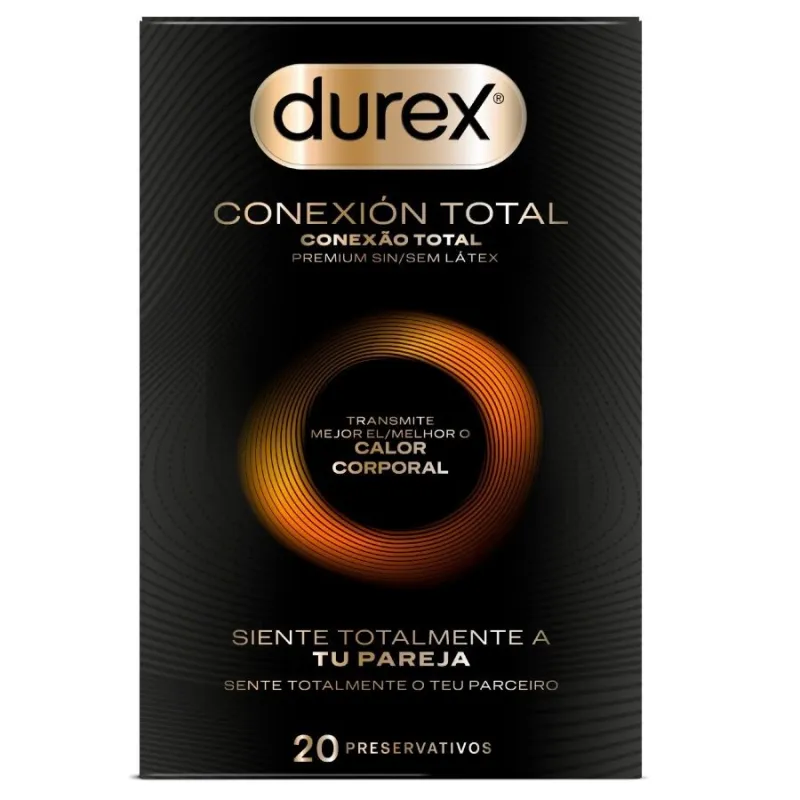 Total Connection Ultra Fine Plus Latexfrei 20 Stück von Durex Kondoms | Fesselliebe.de