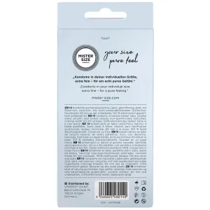 Kondomgrösse XL 60 Mm (10 Stück) von Mister Size