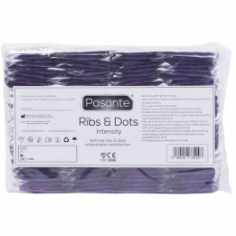 Ribs & Dots Intensity Kondome 144 Stück von Pasante | Fesselliebe.de
