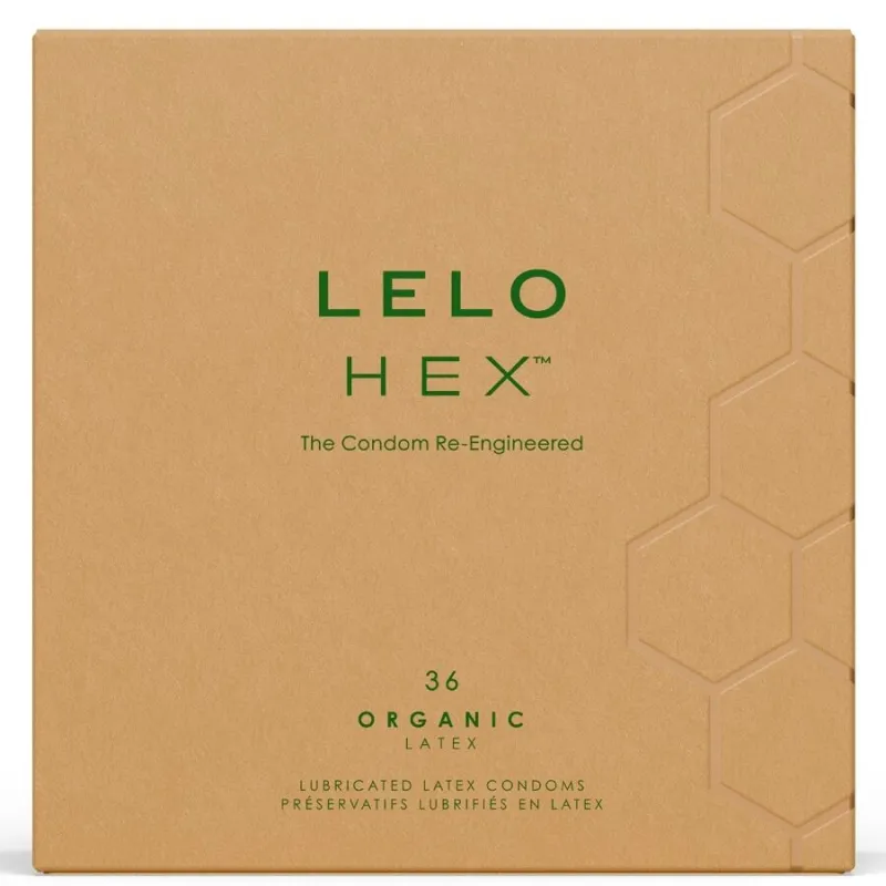 Hex Bio-Kondombox 36 Stück von Lelo | Fesselliebe.de