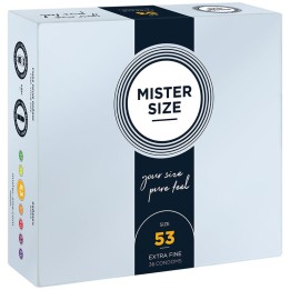 Kondomgrösse M 53 Mm (36 Stück) von Mister Size | Fesselliebe.de