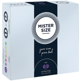 Kondome Grösse Xxxl 69 Mm (36 Stück) von Mister Size | Fesselliebe.de