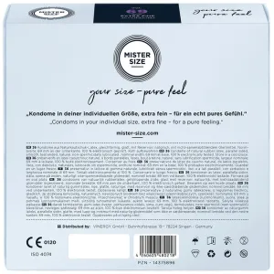Kondome Grösse Xxxl 69 Mm (36 Stück) von Mister Size