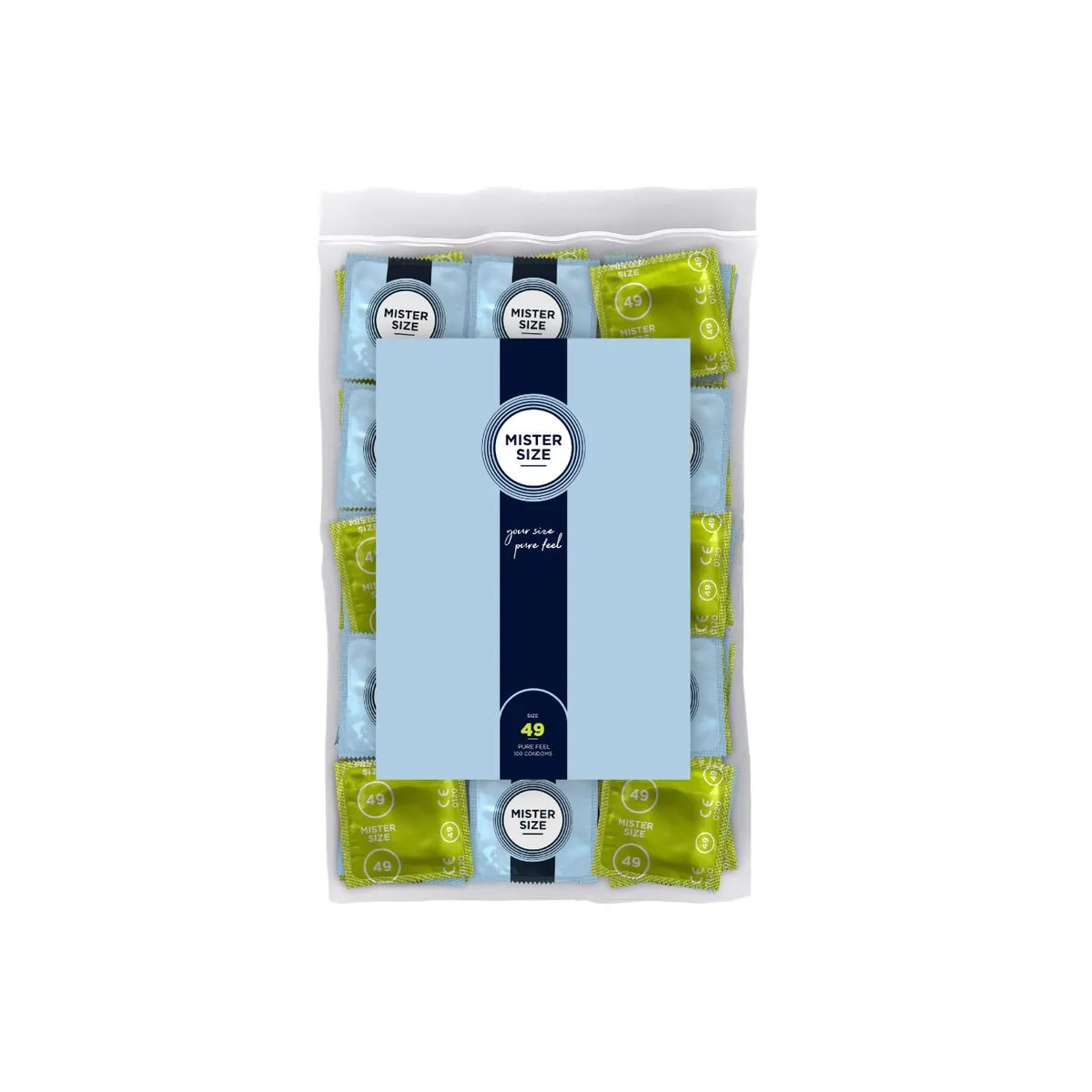 Kondom Grösse S 49 Mm (100 Stück) von Mister Size | Fesselliebe.de