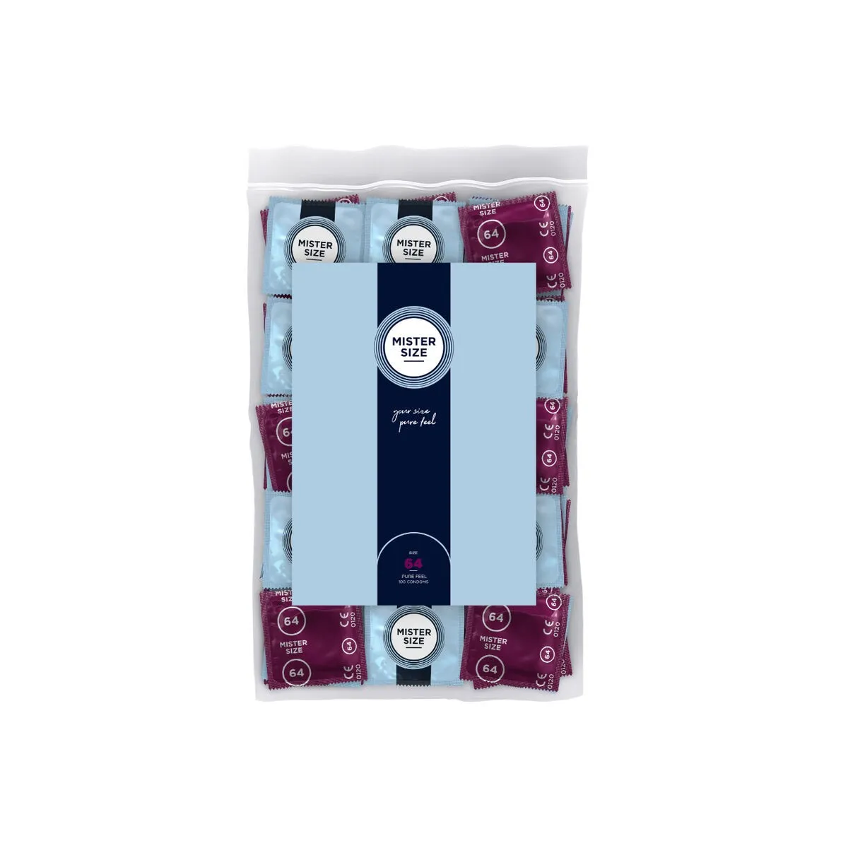 Kondome Grösse XXL 64 Mm (100 Stück) von Mister Size | Fesselliebe.de