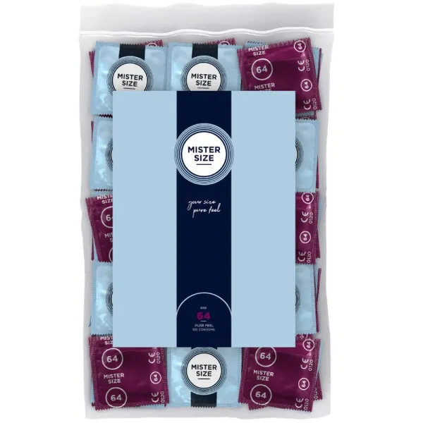 Kondome Grösse XXL 64 Mm (100 Stück) von Mister Size | Fesselliebe.de