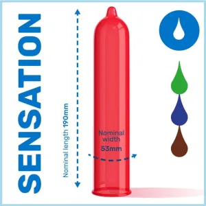 Kondome Eco Stück Aromen Beutel 288 Stück von Pasante