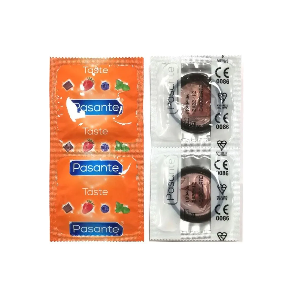 Kondome Geschmack Schokolade Versuchung Beutel 144 Stück von Pasante | Fesselliebe.de