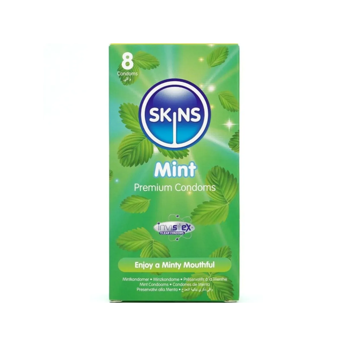 Mint Premium Kondome Packung 8 von Skins | Fesselliebe.de